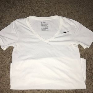 Size XS nike white v neck